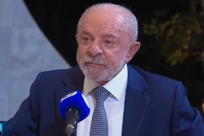 Lula durante entrevista ao Jornal da Record defende investiga&ccedil;&atilde;o no STF e reforma do Judici&aacute;rio -  (crédito: reprodu&ccedil;&atilde;o)
