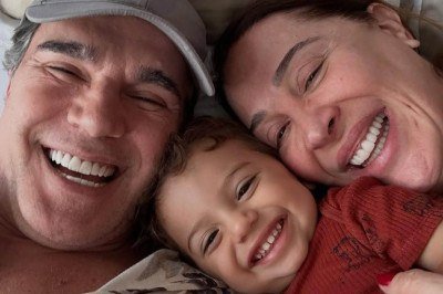 Luca, filho da atriz com Jarbas Homem de Mello, nasceu em fevereiro de 2023 -  (crédito: Instagram/Reprodução)