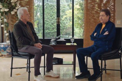 Faustão participou, nessa terça-feira, do programa Conversa com Bial -  (crédito: Reprodução/TV Globo)
