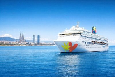 Buenavista estreia no país em 23 de outubro, abrindo a temporada brasileira do verão 2026/27, com embarques em Santos e no Rio de Janeiro -  (crédito: Corazul Cruzeiros/Divulgação)
