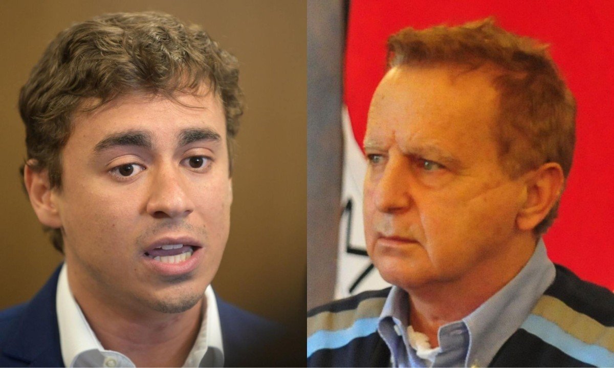 Nikolas questiona alianças de Medioli com políticos de esquerda - (crédito: Leandro Couri/EM/D.A.Press e Gladyston Rodrigues/EM/D.A Press)