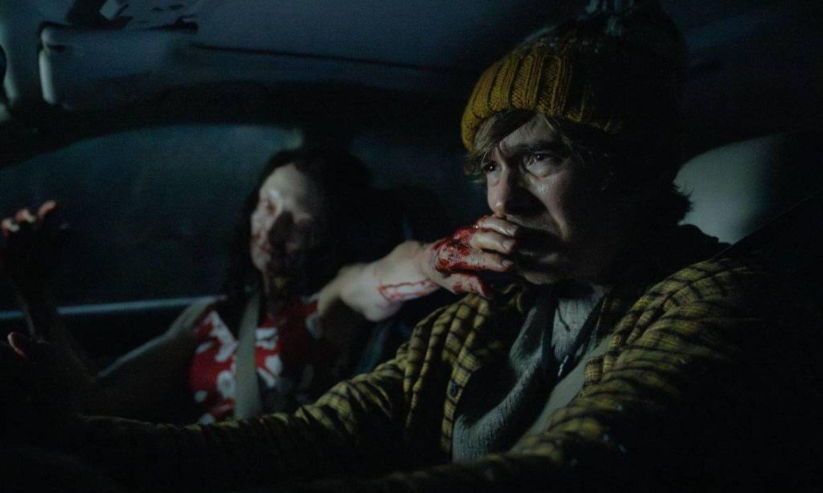 Austin Abrams em cena de 'Resident Evil', do diretor Zach Cregger - (crédito: Dusan Martincek/Divulgação)