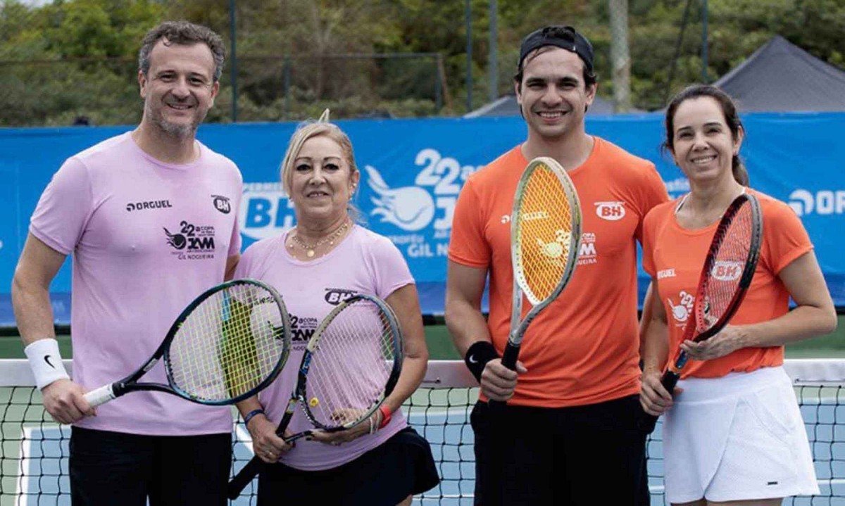 Marcelo Lobo, Silvia Reis, Alexandre Parussolo e Jozziane Ferreira -  (crédito: Carla Lima/Divulgação)