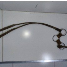 Filho chicoteia o próprio pai durante discussão em Minas - PMMG/Divulgação