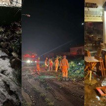 Alerta em Diamantina; Chuvas causam paralisação dos serviços de saúde - Divulgação/CBMMG