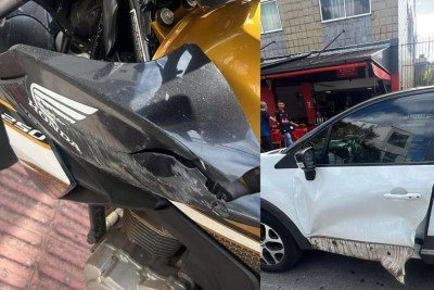 Acidente ocorreu na Regi&atilde;o Centro-Sul de BH -  (crédito: CBMMG/Divulga&ccedil;&atilde;o)