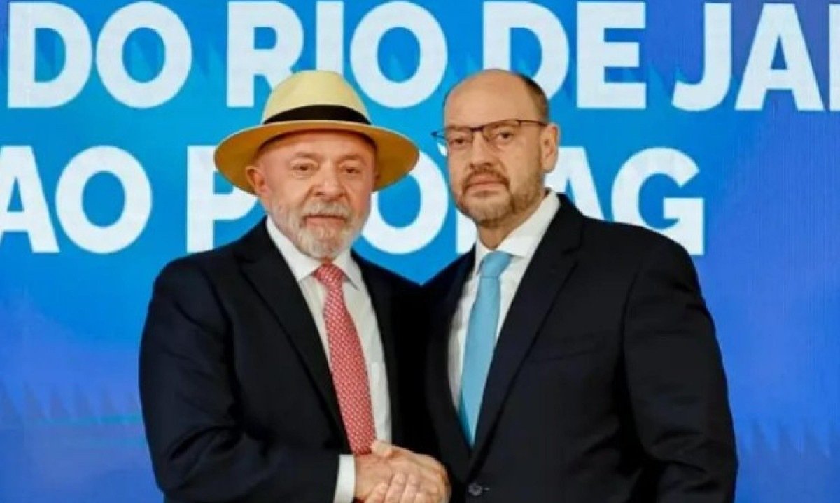 Presidente Lula e Ricardo Couto, desembargador e governador do Rio de Janeiro  -  (crédito: Ricardo Stuckert/PR)