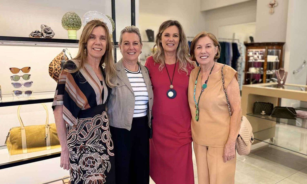 As irmãs Bernadete, Maria Tereza, Maria Clara Bontempo Duca e Corina Duca Freitas -  (crédito: Isabela Teixeira da Costa/EM/D.A Press)