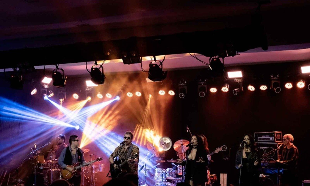 Blitz foi atração de quinta-feira, no Santíssimo Resort -  (crédito: Carla Lima /Divulgação)