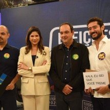 Ausentes viram alvo de candidatos no debate da Alterosa/EM/Uai - Gladyston Rodrigues/EM/D.A Press