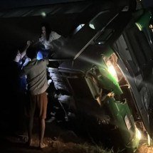 Médico conta detalhes de acidente com ônibus na BR-381; veja - Redes sociais/Divulgação