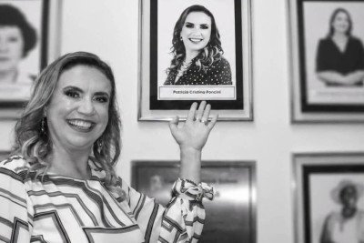 Patr&iacute;cia Poncini, ex-vereadora e professora assassinada em Boituva, que dedicou a vida &agrave; educa&ccedil;&atilde;o e assist&ecirc;ncia social -  (crédito: C&acirc;mara Municipal de Boituva/Reprodu&ccedil;&atilde;o )