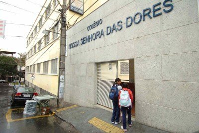 A partir de segunda-feira (21/9), aulas no Col&eacute;gio Nossa Senhora das Dores estar&atilde;o suspensas
       -  (crédito:  Juarez Rodrigues/EM/D.A. Press)