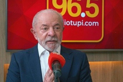 Na Rádio Tupi, Lula fala contra feminicídio, defende fim da escala 6×1 e divisão de tarefas em casa -  (crédito: Tupi)