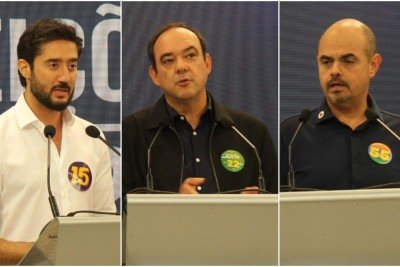 Debate Alterosa/EM/UAI governo de MG -  (crédito: Gladyston Rodrigues/EM/DA Press)