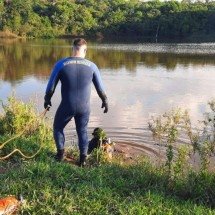 Corpo de homem desaparecido há três dias é encontrado em represa em Minas - CBMMG/Divulgação