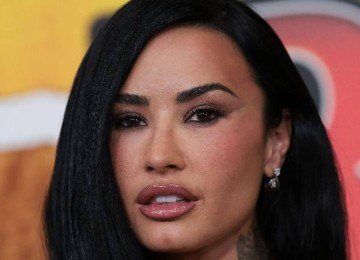 Cantora Demi Lovato frequenta o Brasil desde 2009, quando participou da turnê dos Jonas Brothers -  (crédito: Valerie Macon/AFP)