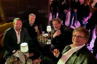 Daniel Vorcaro e Paulo Gonet em degusta&ccedil;&atilde;o de u&iacute;sque em Londres -  (crédito: Reprodu&ccedil;&atilde;o)