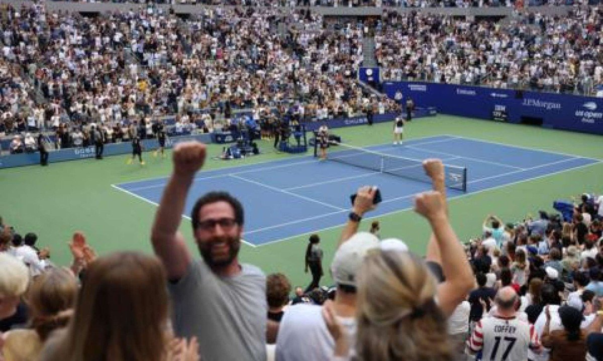  US Open, tradicional palco dos maiores nomes do tênis mundial -  (crédito: JULIAN FINNEY / GETTY /AFP)