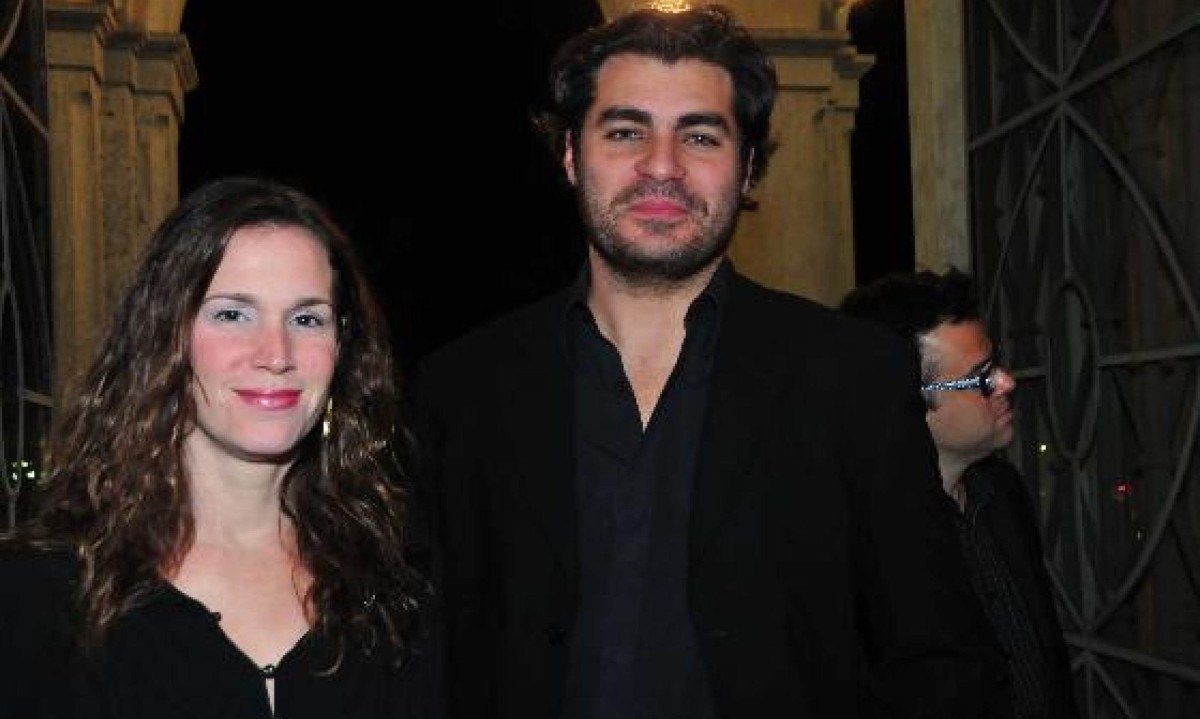 Vanessa Lóes e Thiago Lacerda no Palácio da Liberdade, em Belo Horizonte, em 2011 - (crédito: Marcos Viera/EM/D.APress)