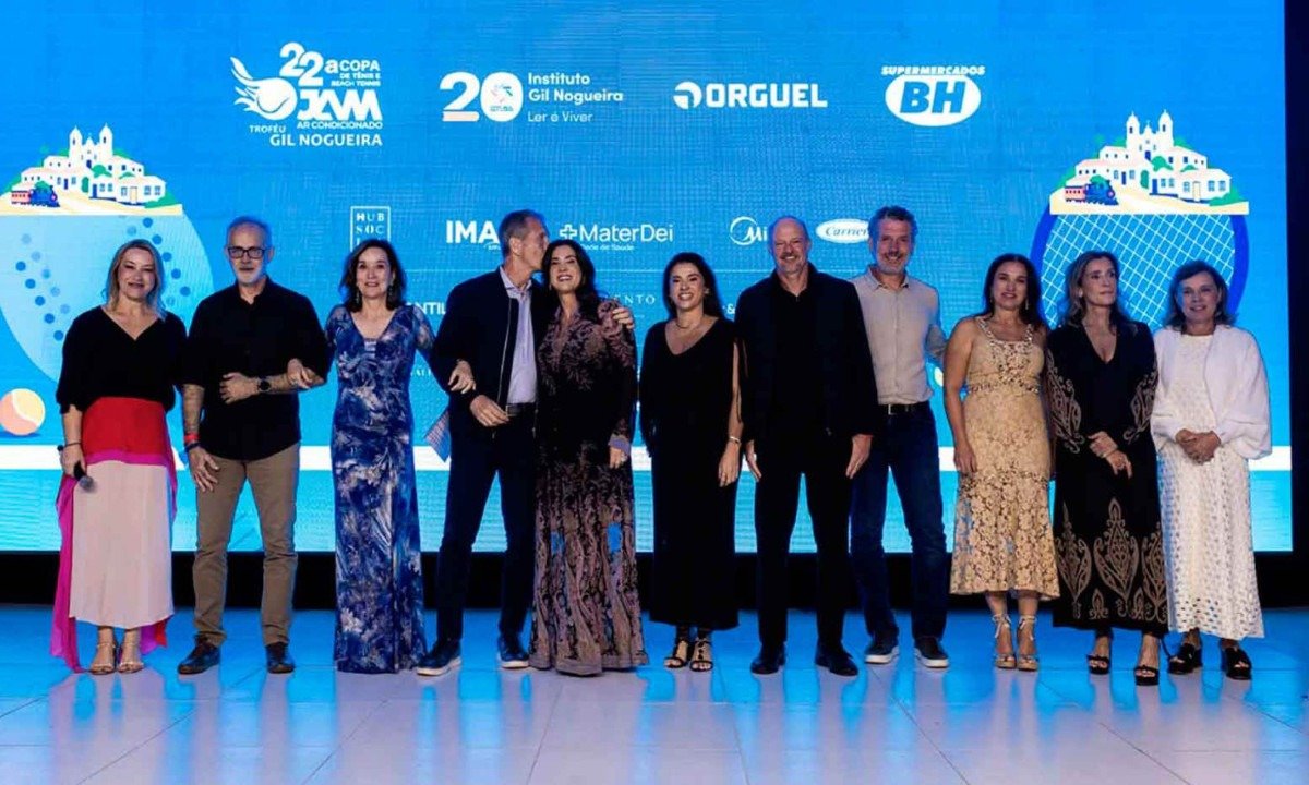 Carmen Lima, Franco Ciravegna, Maria José Amorim, Franco Ciravegna, Patrícia Nogueira, Alessia Nogueira, Leonardo Dicker, Henrique Ballesteros, Fernanda Nogueira, Giuliane Nogueira e Eunice Jardim: os fundadores do IGN -  (crédito: Carla Lima/Divulgação)