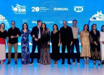 Carmen Lima, Franco Ciravegna, Maria José Amorim, Franco Ciravegna, Patrícia Nogueira, Alessia Nogueira, Leonardo Dicker, Henrique Ballesteros, Fernanda Nogueira, Giuliane Nogueira e Eunice Jardim: os fundadores do IGN -  (crédito: Carla Lima/Divulgação)