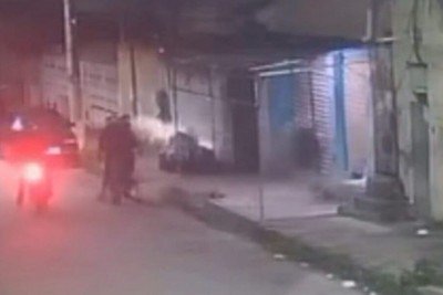Câmeras flagram execução de comerciante de 74 anos em São Gonçalo -  (crédito: Tupi)