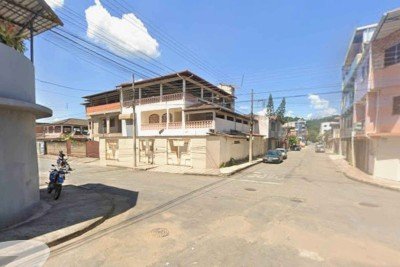Bairro Amaro Lanari em Coroenel Fabriciano onde um home de 37 anos confessou ter matado com golpes de botij&atilde;o de g&aacute;s a mulher, C&iacute;cera Roberta Pereira de Farias, de 36 anos -  (crédito: Reprodu&ccedil;&atilde;o/Google StreetView)