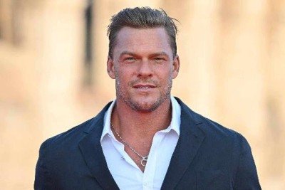 Ator Alan Ritchson, protagonista da série 'Reacher', que já confirmou uma quinta temporada para 2027 -  (crédito: Alberto Pizzoli/AFP)