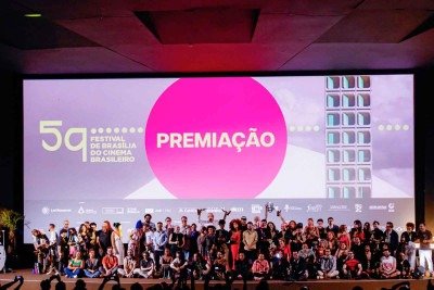 A 59º edição do Festival de Brasília do Cinema Brasileiro premiou os filmes vencedores com os 'Candangos' -  (crédito: João Pedro Carvalho/Agência Ceub)