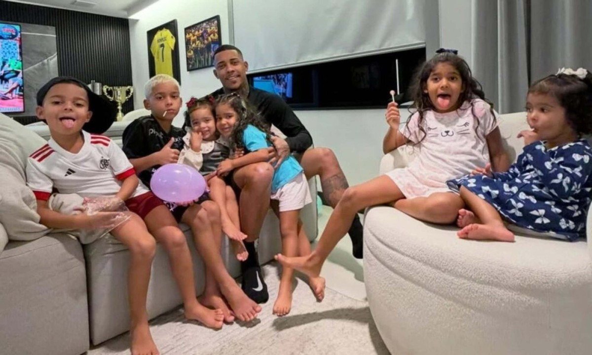 MC Poze do Rodo anuncia 7ª filha e revela nome da nova herdeira - (crédito: Tupi)