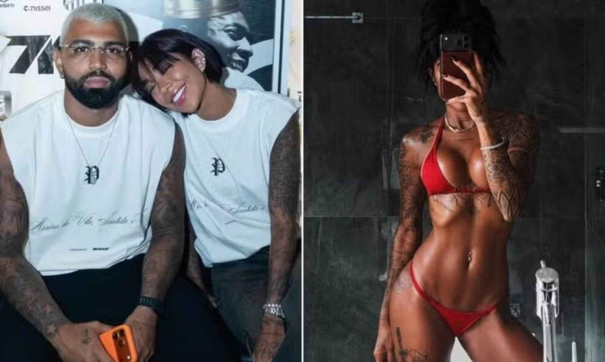 Irmã de Gabigol, Dhiovanna Barbosa posa de biquíni vermelho e recebe elogios - (crédito: Tupi)