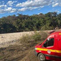Jovem de 18 anos morre afogado em rio no Norte de Minas - CBMMG/ Divulgação