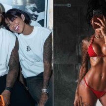 Irmã de Gabigol, Dhiovanna Barbosa posa de biquíni vermelho e recebe elogios - Tupi