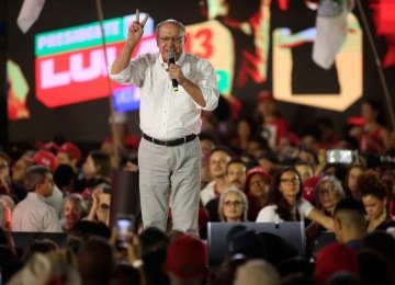 Vice-presidente Geraldo Alckmin quer focar os eleitores que ainda não estão engajados e que preferem a moderação -  (crédito: Marcos Vieira/EM/D.A Press – 21/8/26)