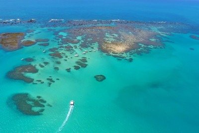 Maragogi, no litoral Norte de Alagoas, &eacute; um para&iacute;so de piscinas naturais com um intenso azul do mar  -  (crédito: Pousada Camurim Grande/Divulga&ccedil;&atilde;o)