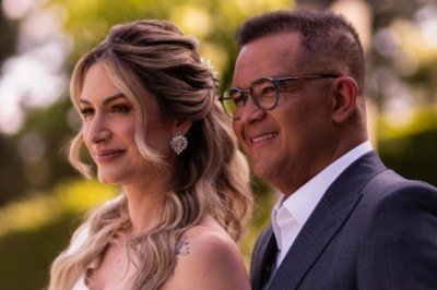 L&iacute;via Avelar e Bruno Avelar, empres&aacute;rio do cantor Rick, se casaram em agosto deste ano -  (crédito: Reprodu&ccedil;&atilde;o/Instagram)