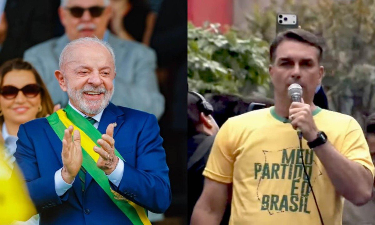 Lula, Flávio e o PIB: candidatos se movem para angariar apoios de última hora - (crédito: Foto: Ricardo Stuckert/Reprodução)