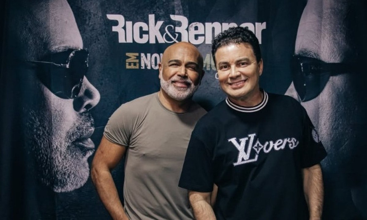 Rick e Renner, a dupla sertaneja cuja trajetória é destaque na música brasileira, em imagem que representa a união da parceria - (crédito: Instagram/Reprodução )