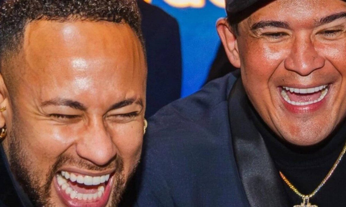 Neymar lamenta morte de amigo Bruno Avelar em queda de helicóptero em SC - (crédito: Tupi)