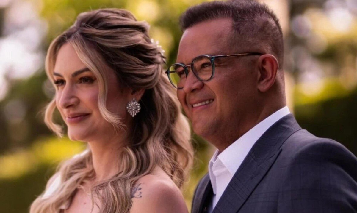 Empresário Bruno Avelar havia se casado um mês antes de morrer em queda de helicóptero - (crédito: Tupi)