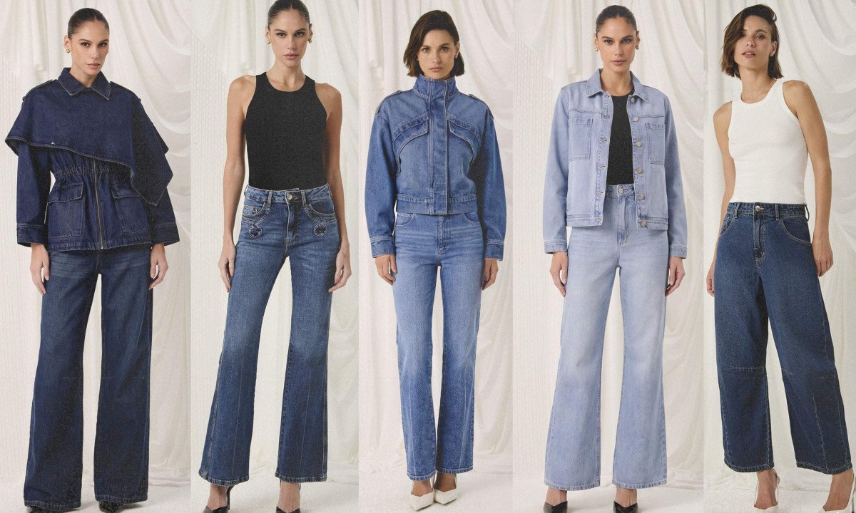 Iorane lança coleção Jeans na loja de Lourdes com ação de personalização das peças -  (crédito: Iorane/ Divulgação)