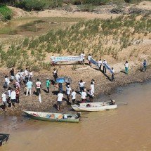 Moradores lutam para salvar o Rio Araçuaí da mineração com dragas - Adriano Ramos/divulga&ccedil;&atilde;o