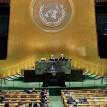Recados recíprocos no encontro da ONU ampliam tensão entre Lula e Trump - Michael M. Santiago/Getty Images/AFP