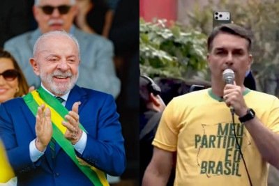 Lula, Flávio e o PIB: candidatos se movem para angariar apoios de última hora -  (crédito: Foto: Ricardo Stuckert/Reprodução)