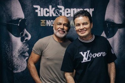 Rick e Renner, a dupla sertaneja cuja trajet&oacute;ria &eacute; destaque na m&uacute;sica brasileira, em imagem que representa a uni&atilde;o da parceria -  (crédito: Instagram/Reprodu&ccedil;&atilde;o )