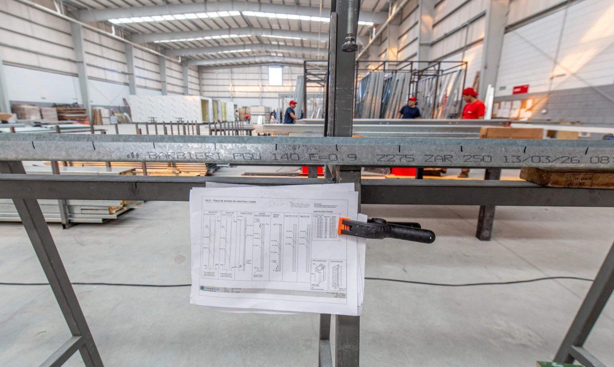 Hotel modular em steel frame leva lógica industrial às obras - (crédito: DINO)