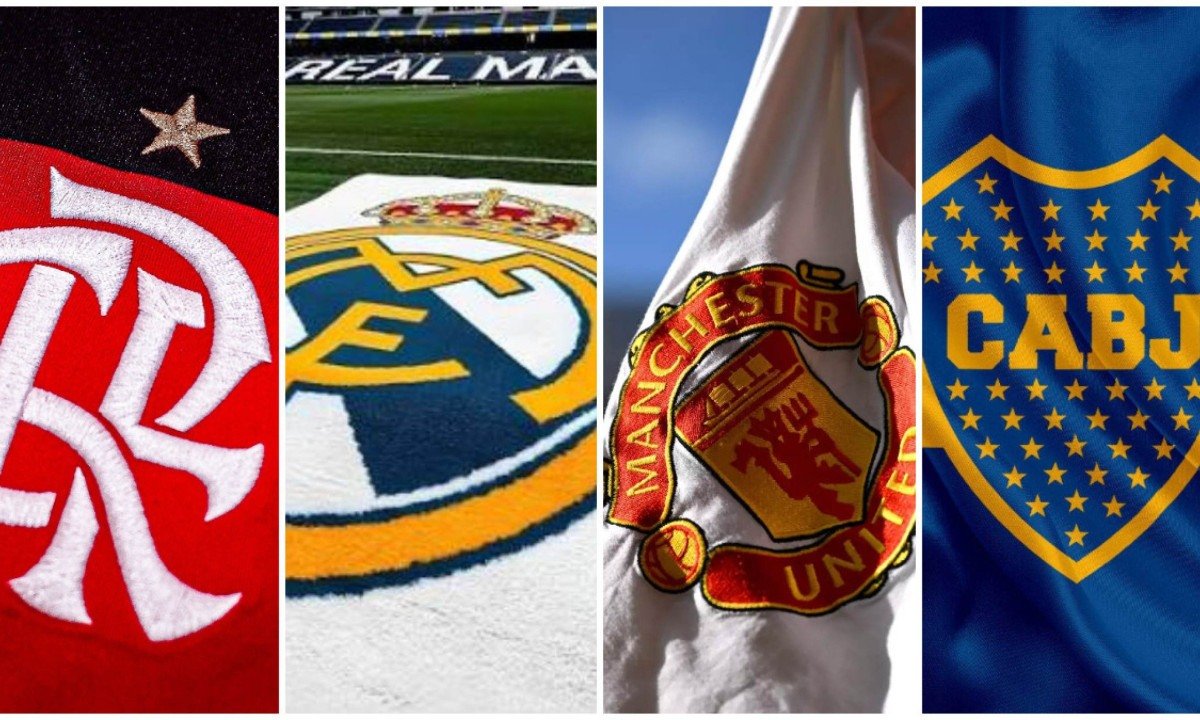 Brasil, Argentina, Espanha e mais: IA aponta os 5 maiores clubes de futebol por país - (crédito: No Ataque Internacional)