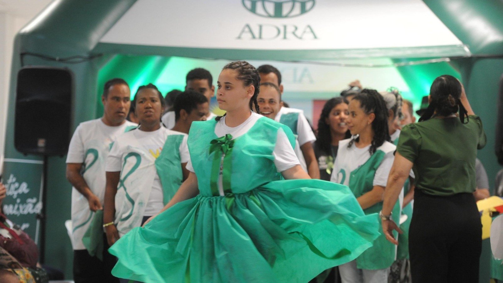 Prefeitura de Belo Horizonte celebra visibilidade as pessoas com deficiencia. O evento aconteceu no Centro de Referencia da Juventudade e contou com a presenca de mais de trabalhadores da area, pessoas atendidas e suas familias-Alexandre Guzanshe/EM/D.A Press