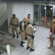 Polícia Militar salva bebê engasgada em Santa Luzia - Divulgação/PMMG